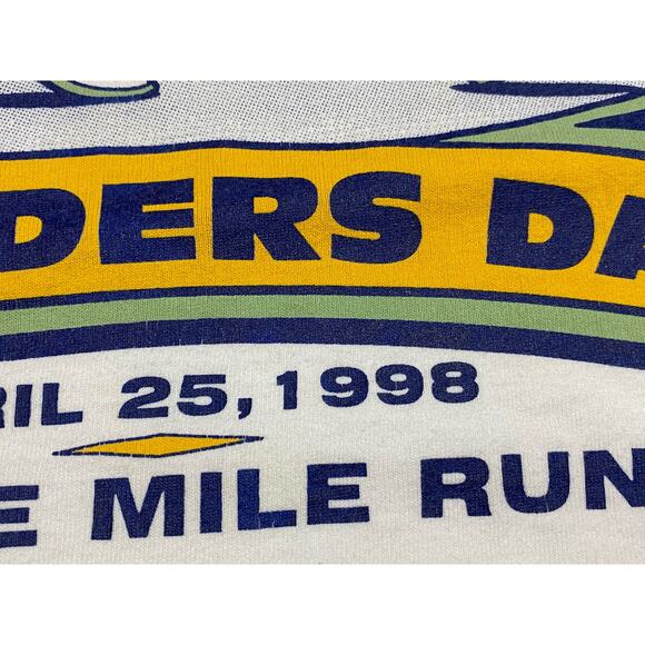 Cooper City Founders Day Marathon 1998 Vintage white t shirt size Small - Picture 6 of 6